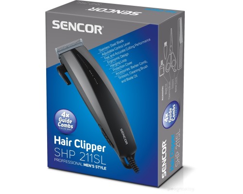 Машинка для стрижки волос Sencor SHP 211SL