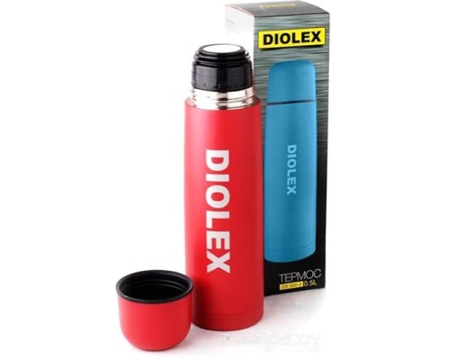 Термос Diolex DX-750-2-R 0.75л (красный)