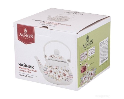 Чайник без свистка Agness Дворцовый парк 934-430