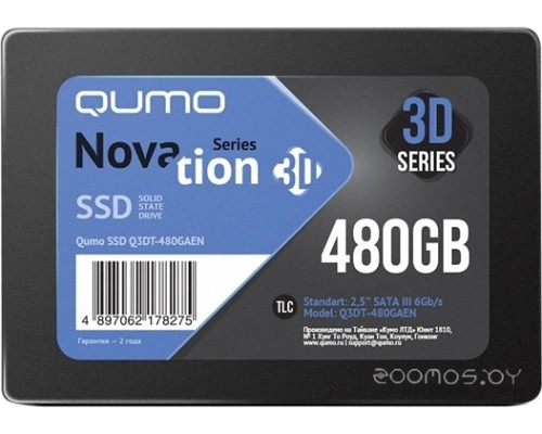 SSD Qumo Novation 3D 480GB Q3DT-480GAEN