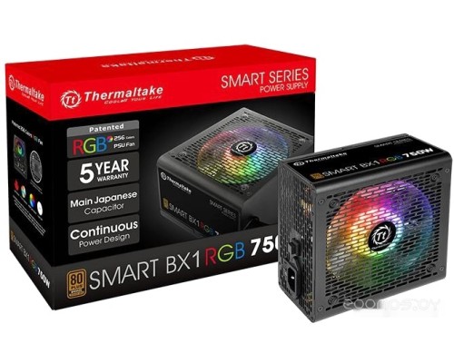 Блок питания Thermaltake Smart BX1 RGB 750W SP-750AH2NKB-2