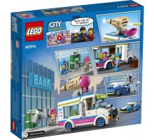 Конструктор Lego City 60314 Погоня полиции за грузовиком с мороженым