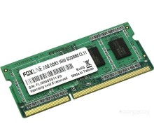 Модуль памяти Foxline 2GB DDR3 SO-DIMM PC3-12800 [FL1600D3S11-2G]