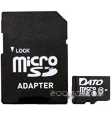 Карта памяти Dato microSDHC DTTF016GUIC10 16GB (с адаптером)