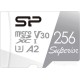 Карта памяти Silicon Power Superior microSDXC SP256GBSTXDA2V20SP 256GB (с адаптером)