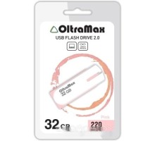 USB Flash OltraMax  220 32GB (розовый) [OM-32GB-220-Pink]