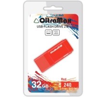 USB Flash OltraMax  240 32GB (красный) [OM-32GB-240-Red]