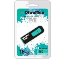 USB Flash OltraMax  250 16GB (бирюзовый) [OM-16GB-250-Turquoise]
