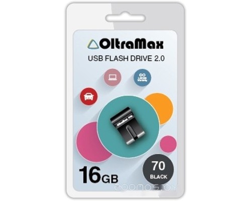 USB Flash OltraMax  70 16GB (черный)