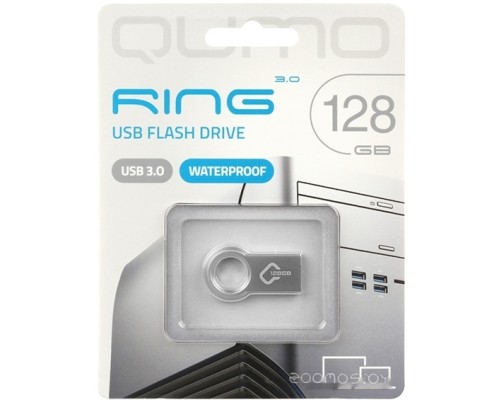 USB Flash Qumo Ring 3.0 128GB