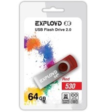 USB Flash Exployd 530 64GB (красный) [EX064GB530-R]