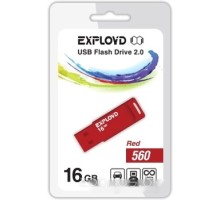 USB Flash Exployd 560 16GB (красный) [EX-16GB-560-Red]