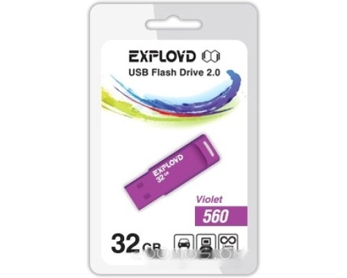 USB Flash Exployd 560 32GB (фиолетовый) [EX-32GB-560-Violet]