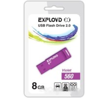 USB Flash Exployd 560 8GB (фиолетовый) [EX-8GB-560-Violet]