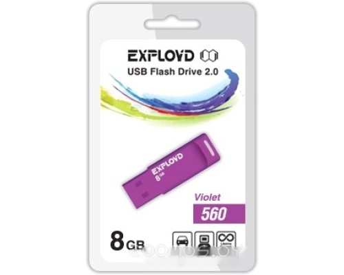 USB Flash Exployd 560 8GB (фиолетовый) [EX-8GB-560-Violet]