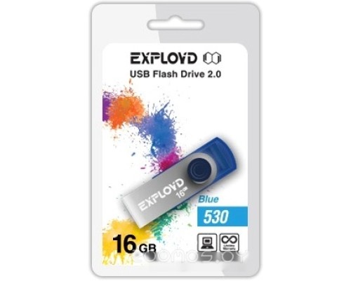 USB Flash Exployd 530 16GB (синий) [EX016GB530-Bl]