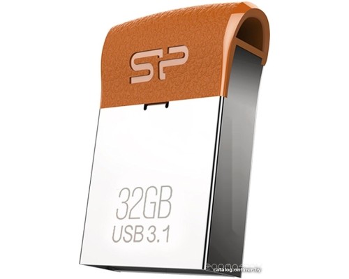 USB Flash Silicon Power Jewel J35 32GB (серебристый)