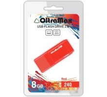 USB Flash OltraMax  240 8GB (красный) [OM-8GB-240-Red]