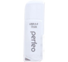 USB Flash Perfeo C10 8GB (белый) [PF-C10W008]