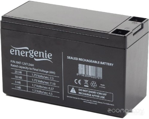 Аккумулятор для ИБП EnerGenie BAT-12V7.5AH