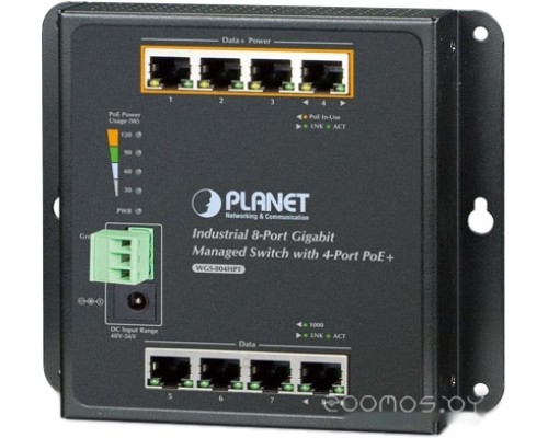 Коммутатор Planet WGS-804HPT