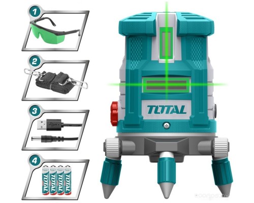 Лазерный нивелир Total TLL305205