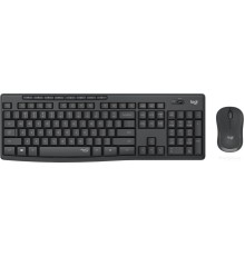 Клавиатура + мышь Logitech MK295 Silent (графитовый, нет кириллицы)