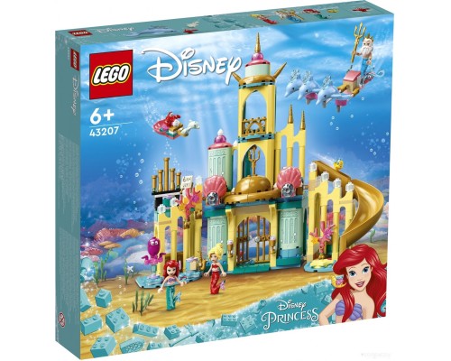 Конструктор Lego Disney Princess 43207 Подводный дворец Ариэль