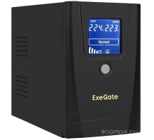 Источник бесперебойного питания Exegate LLB-1000.LCD.AVR.1SH.2C13