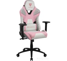 Офисное кресло ThunderX3 TC5 Sakura White (белый/розовый)