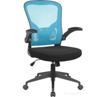 Офисное кресло Defender Akvilon (черный/голубой)