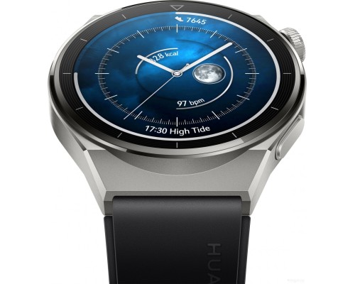 Умные часы Huawei Watch GT 3 Pro Titanium 46 мм (серый/черный)