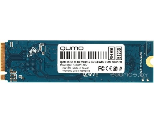 SSD Qumo Novation 3D TLC 512GB Q3DT-512GPPH-NM2