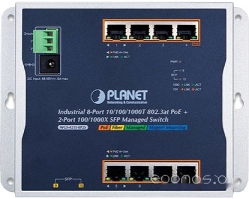 Коммутатор Planet WGS-4215-8P2S