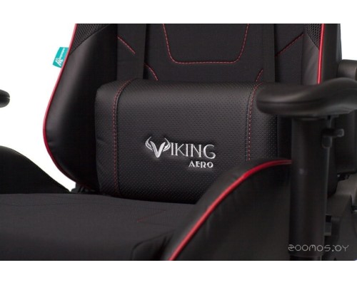 Офисное кресло Zombie Viking 4 Aero Red Edition (черный)