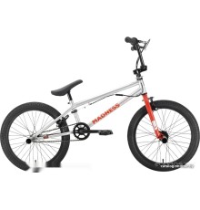 Велосипед Stark Madness BMX 2 2022 (серебристый/оранжевый)