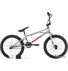 Велосипед Stark Madness BMX 2 2022 (серый/красный)