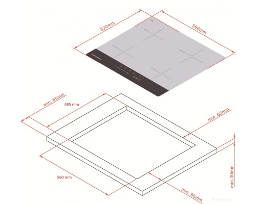 Варочная панель Kuppersberg ICD 601