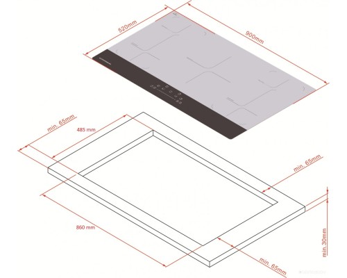 Варочная панель Kuppersberg ICD 901