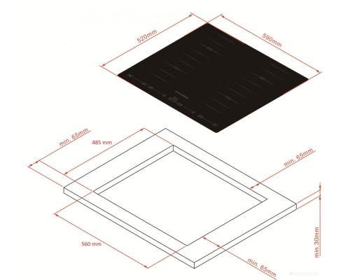 Варочная панель Kuppersberg ICS 644