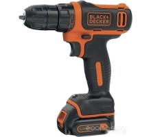 Дрель-шуруповерт Black & Decker BDCDD12KB (с 2-мя АКБ и кейсом)