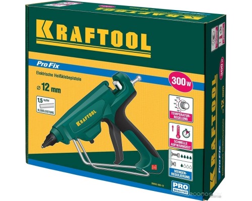 Термоклеевой пистолет Kraftool Pro 06843-300-12