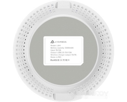 Портативное зарядное устройство Lyambda LW4-WT 5000mAh (белый)