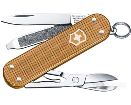 Туристический нож Victorinox Classic Alox SD Colors (коричневый)