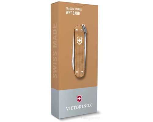 Туристический нож Victorinox Classic Alox SD Colors (коричневый)