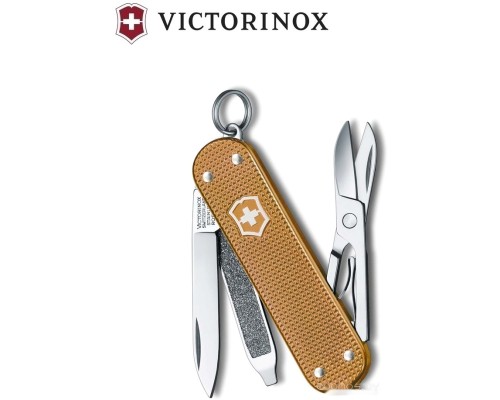 Туристический нож Victorinox Classic Alox SD Colors (коричневый)