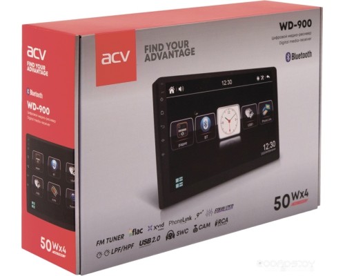 Автомагнитола ACV WD-900