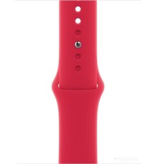 Умные часы Apple Watch Series 8 41 мм (алюминиевый корпус, красный/красный, спортивный силиконовый ремешок)