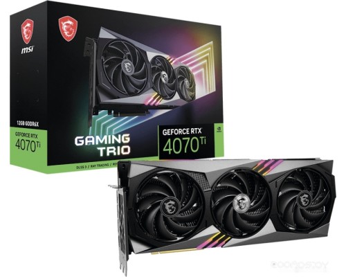 Видеокарта MSI GeForce RTX 4070 Ti Gaming Trio 12G