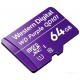 Карта памяти Western Digital Purple SC QD101 microSDXC WDD064G1P0C 64GB